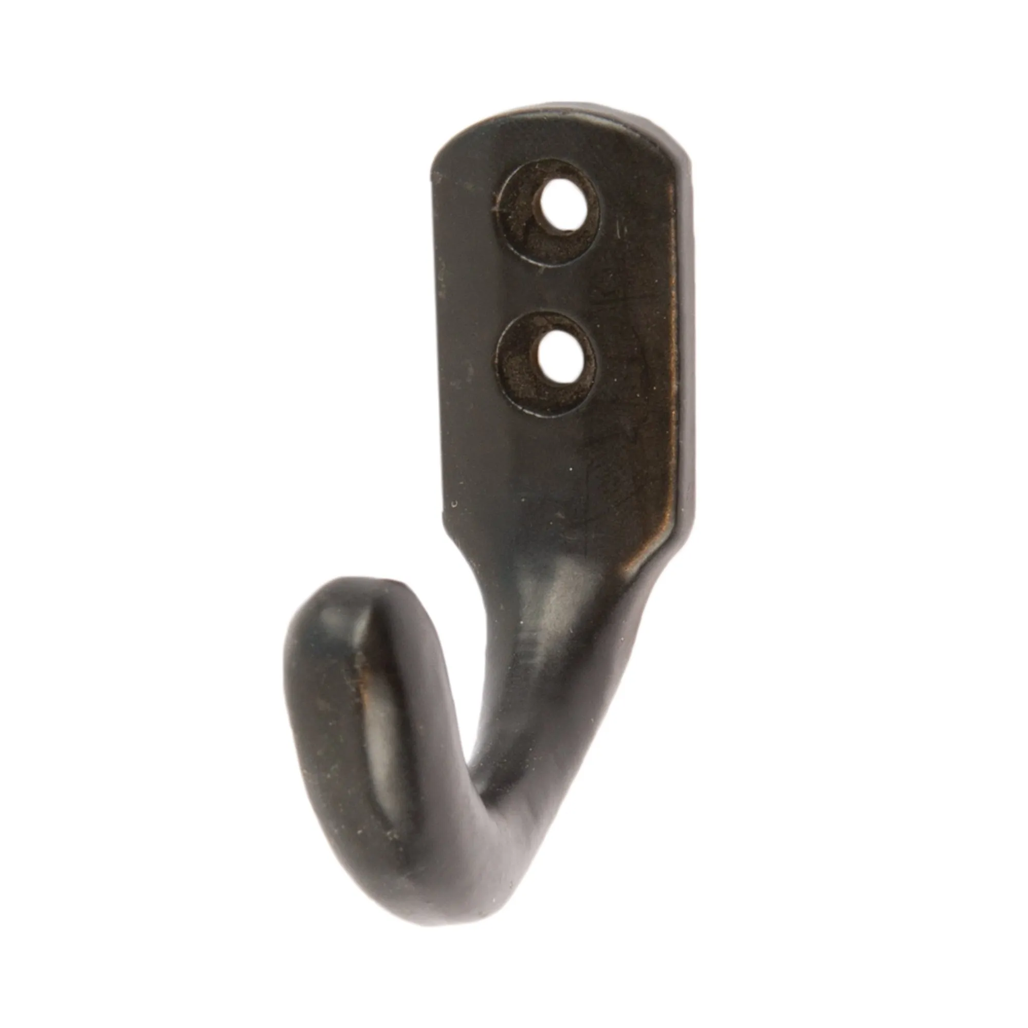 20mm x 55mm Single Coat Hook - By Hammer & Tongs