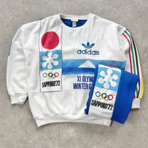 Adidas XL Sapporo 1972 Winter Olympic Rare Tracksuit