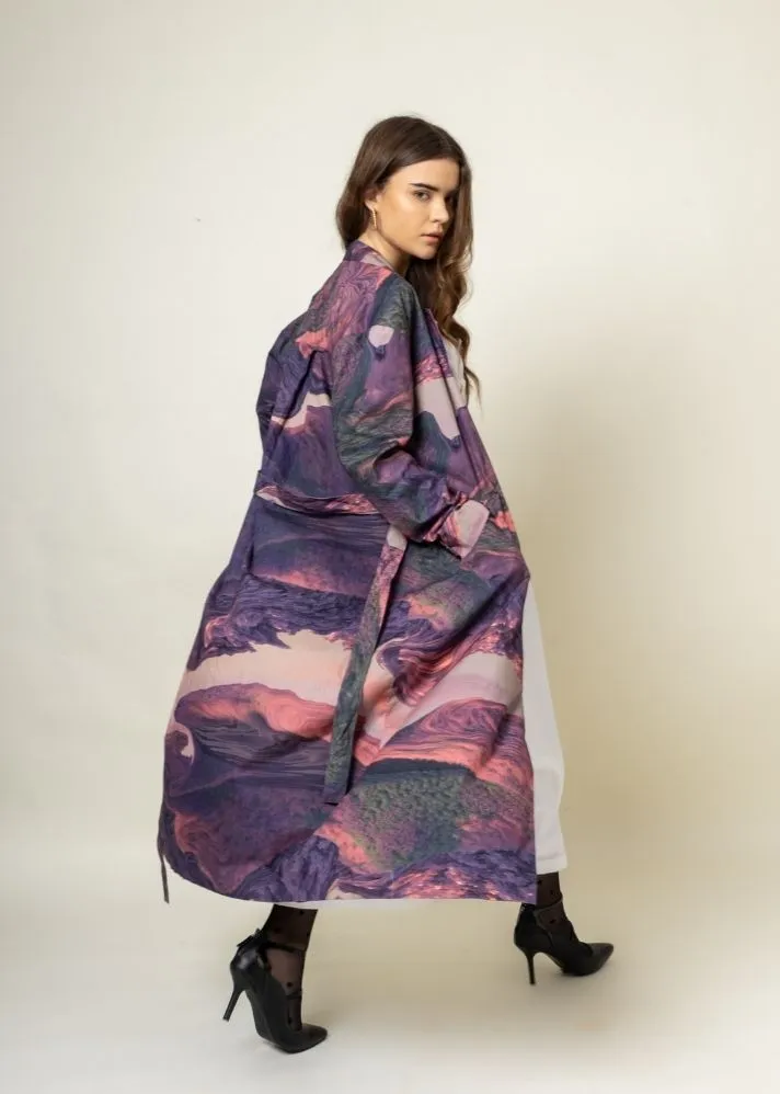 Amelia Printed Trench