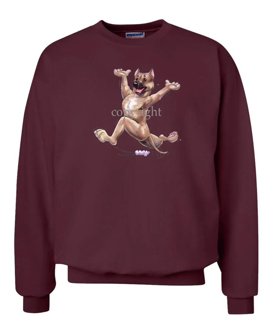 American Staffordshire Terrier - Happy Dog - Sweatshirt