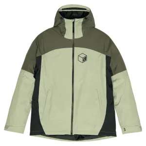 Ansel 2L jacket - Macha / Olive / Black