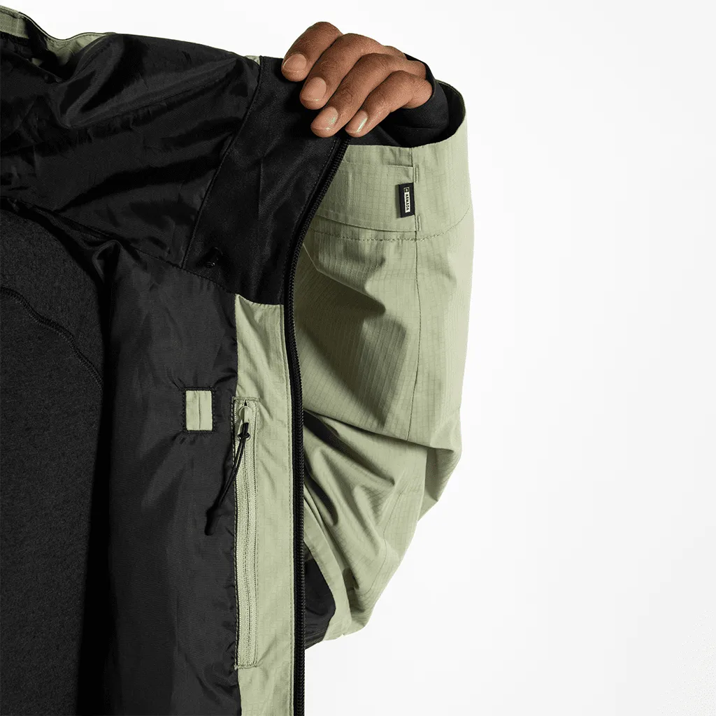 Ansel 2L jacket - Macha / Olive / Black