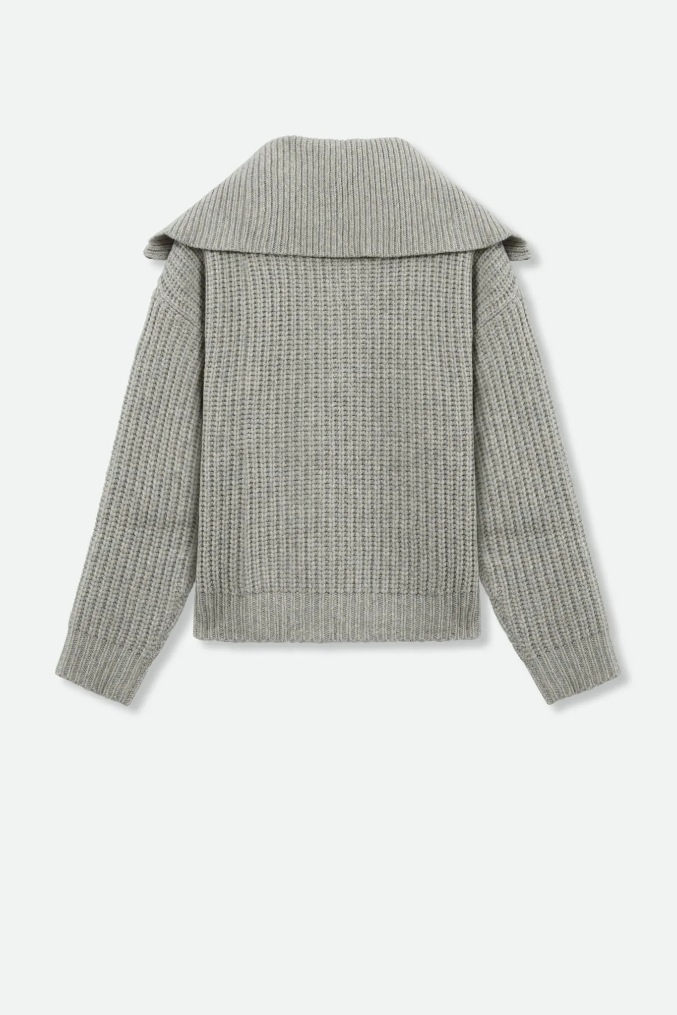 ARI 3/4 ZIP COLLAR SWEATER IN MERINO WOOL