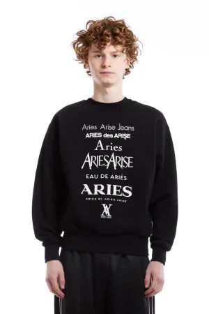 ARIES - PERFUME SWEAT BLACK