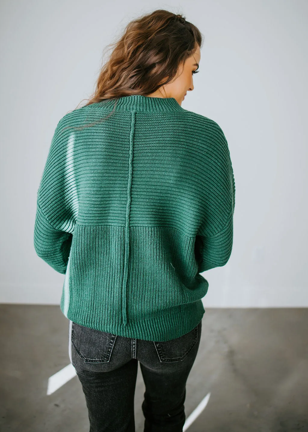 Atlas Ribbed Knit Sweater