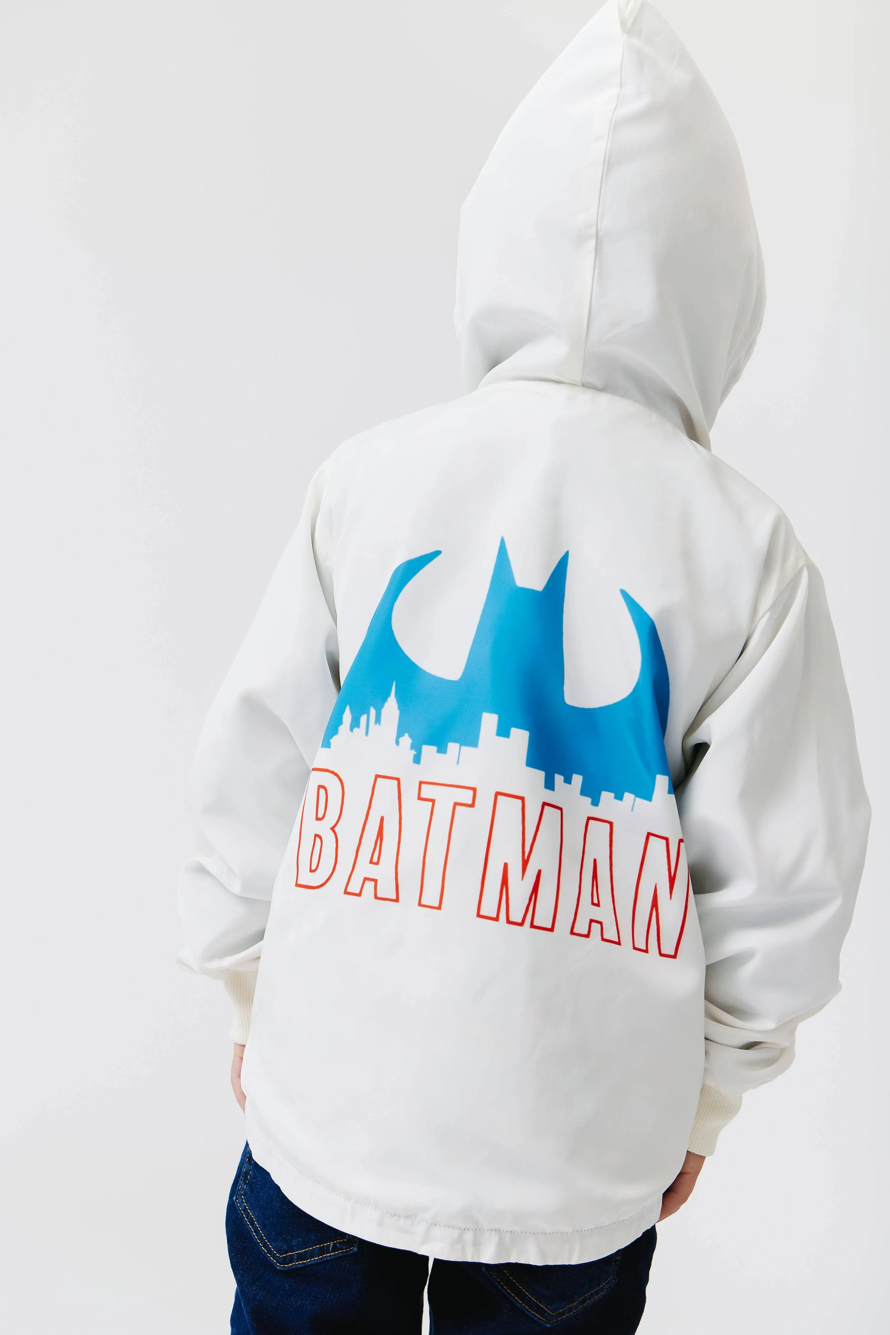 Batman™ Comic Windbreaker (White)