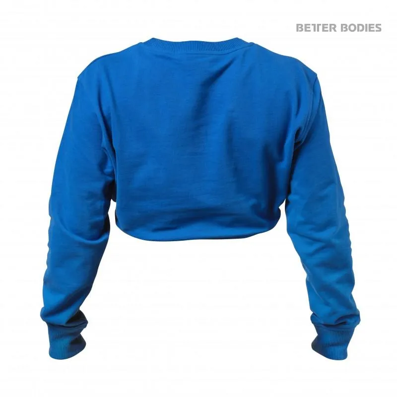 Better Bodies Madison Cropped L-S - Strong Blue