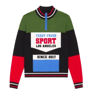 Bike Jersey Zip Sweater