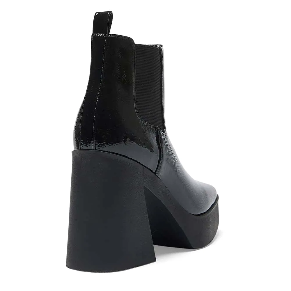 Blair Boot in Black Patent