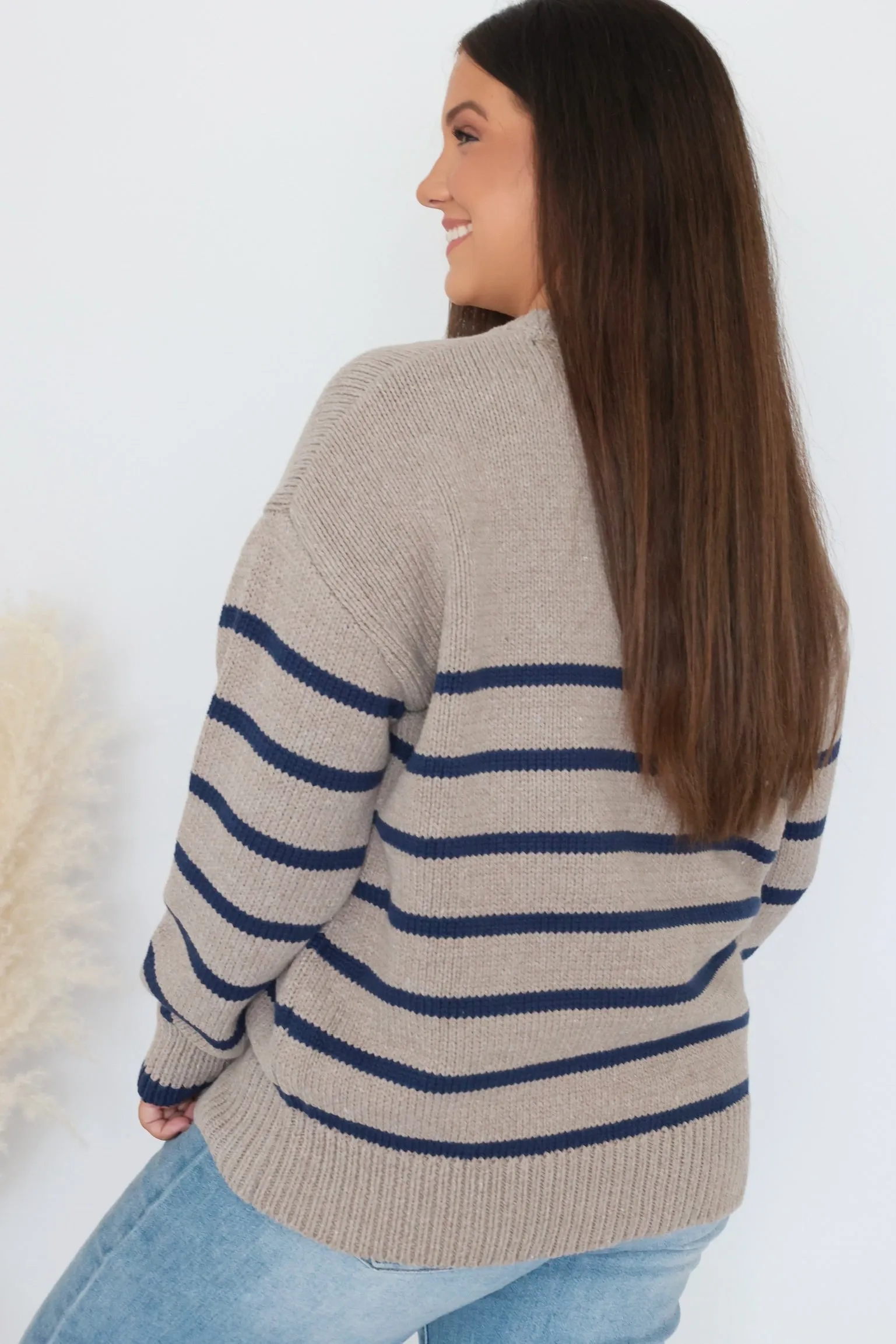 Boyfriend Stripe Sweater