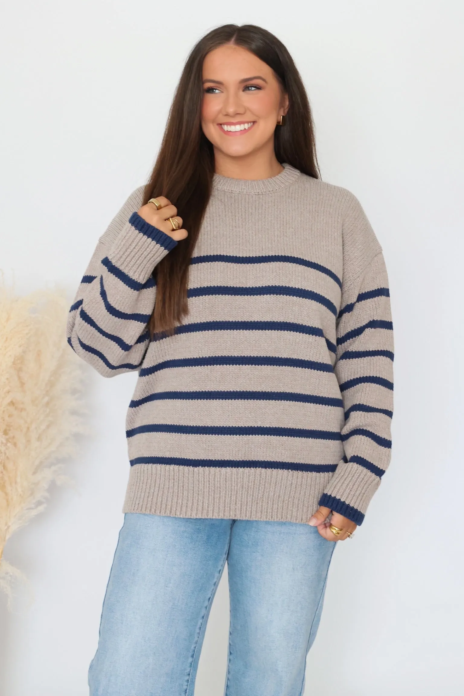 Boyfriend Stripe Sweater