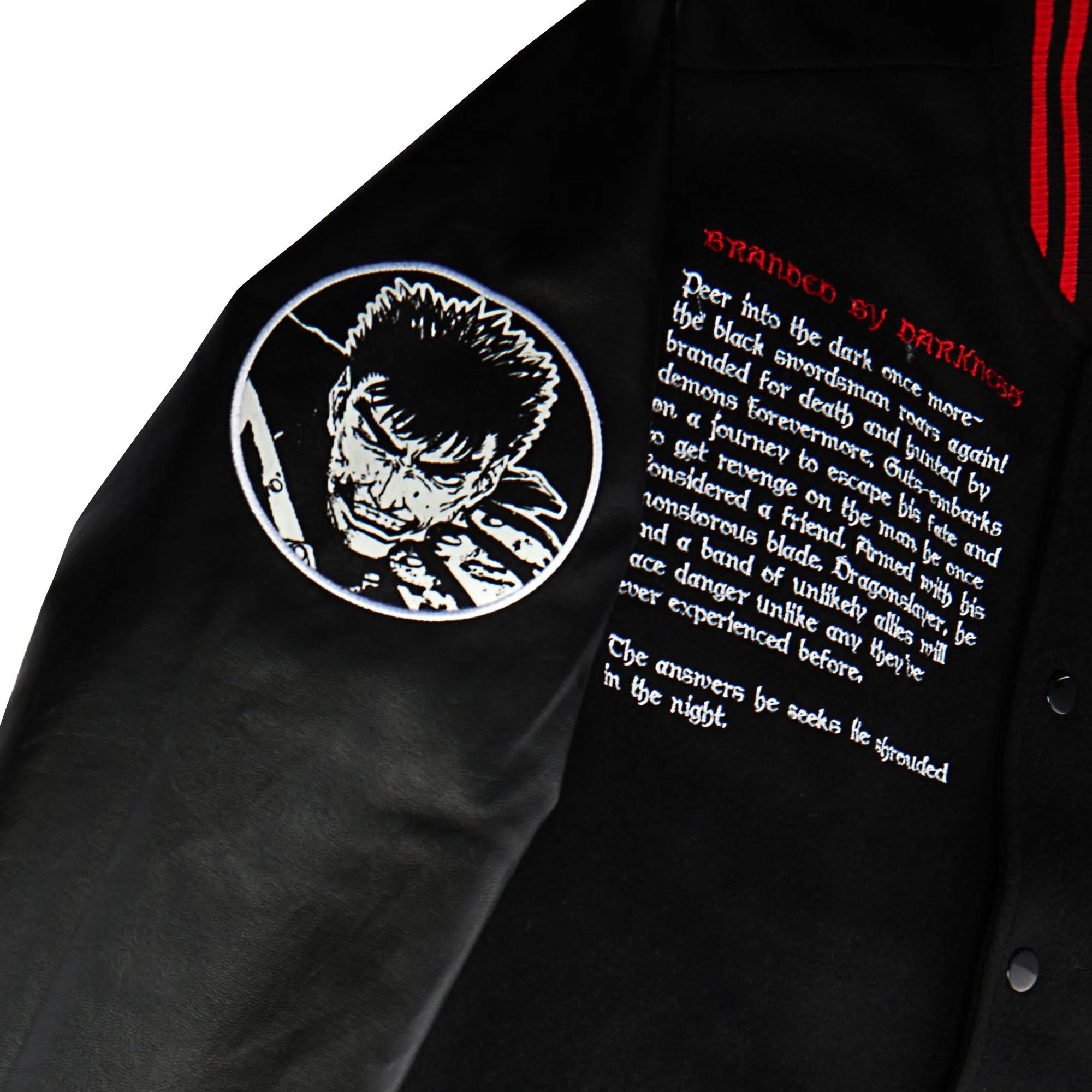 Brand Of Sacrifice Black Varsity Jacket