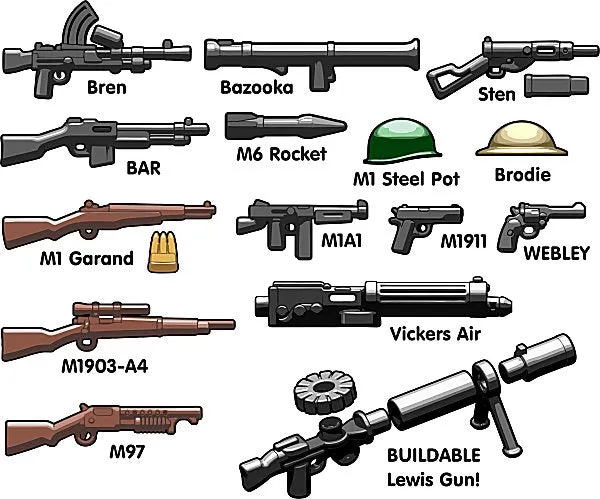 BrickArms Allies V3 Pack