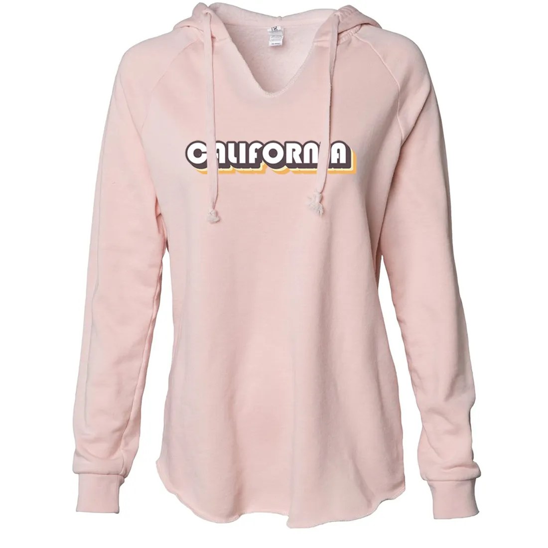 California 70's Skater Logo Women's Soft Hooded Pullover