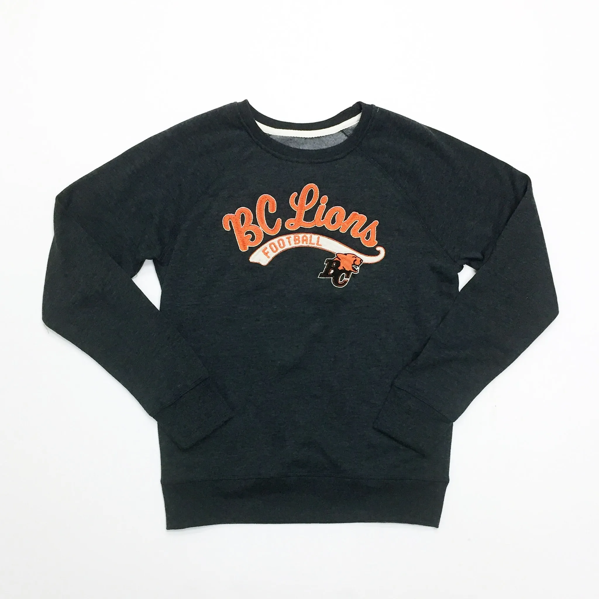 Campus Crew W Script Crew Neck- FINAL SALE