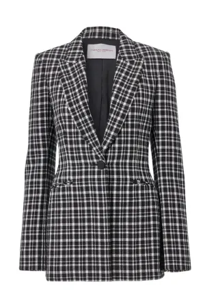 Carolina Herrera Single Breasted Peak Lapel Jacket