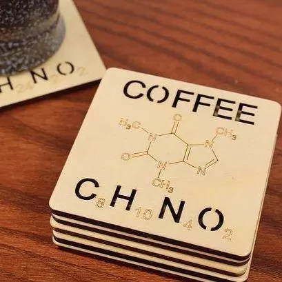 Chemistry Coaster - Coffee