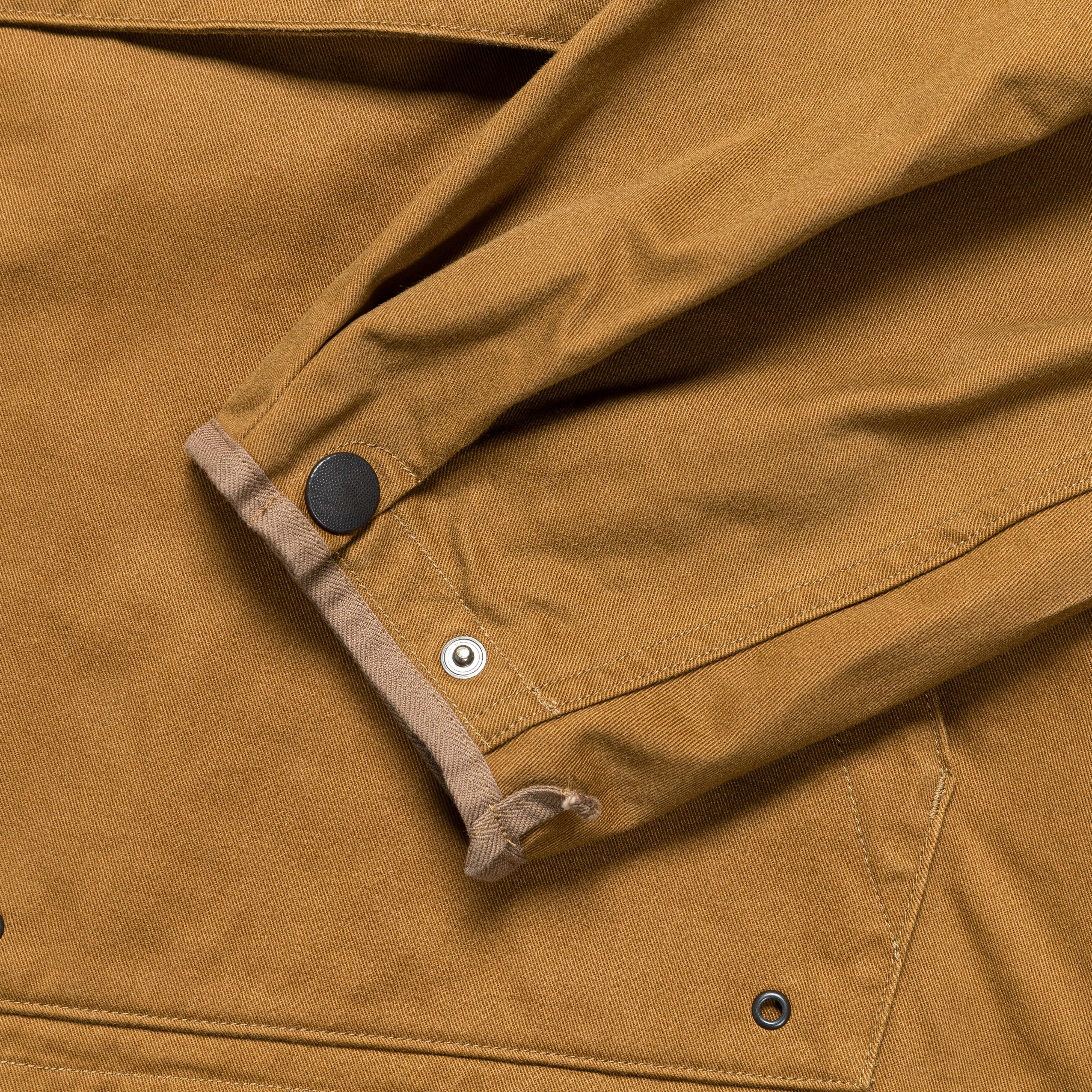 Chino NICKLE 6 Anorak(WORKING Embroidery) - Camel/Navy