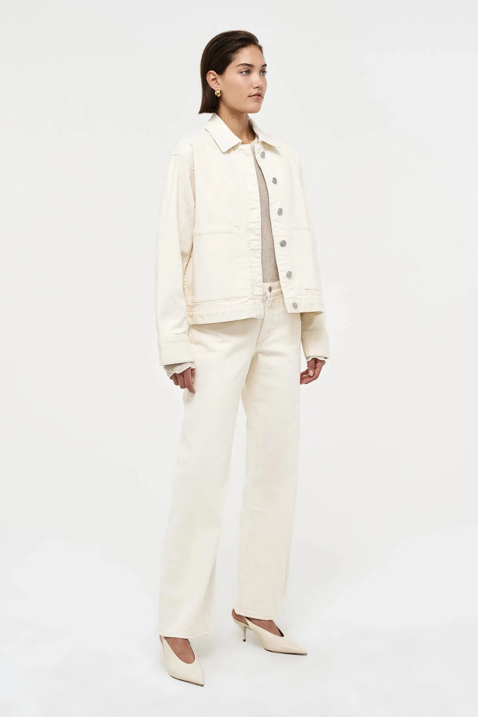 Chore Jacket - Light Cream