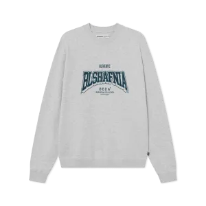 College Crewneck - Grey Melange