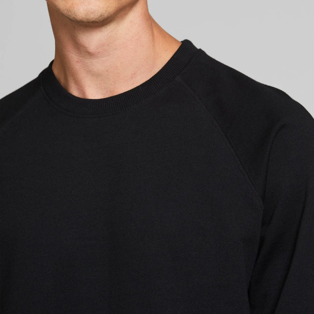 DEDICATED Malmoe Base sweatshirt black men