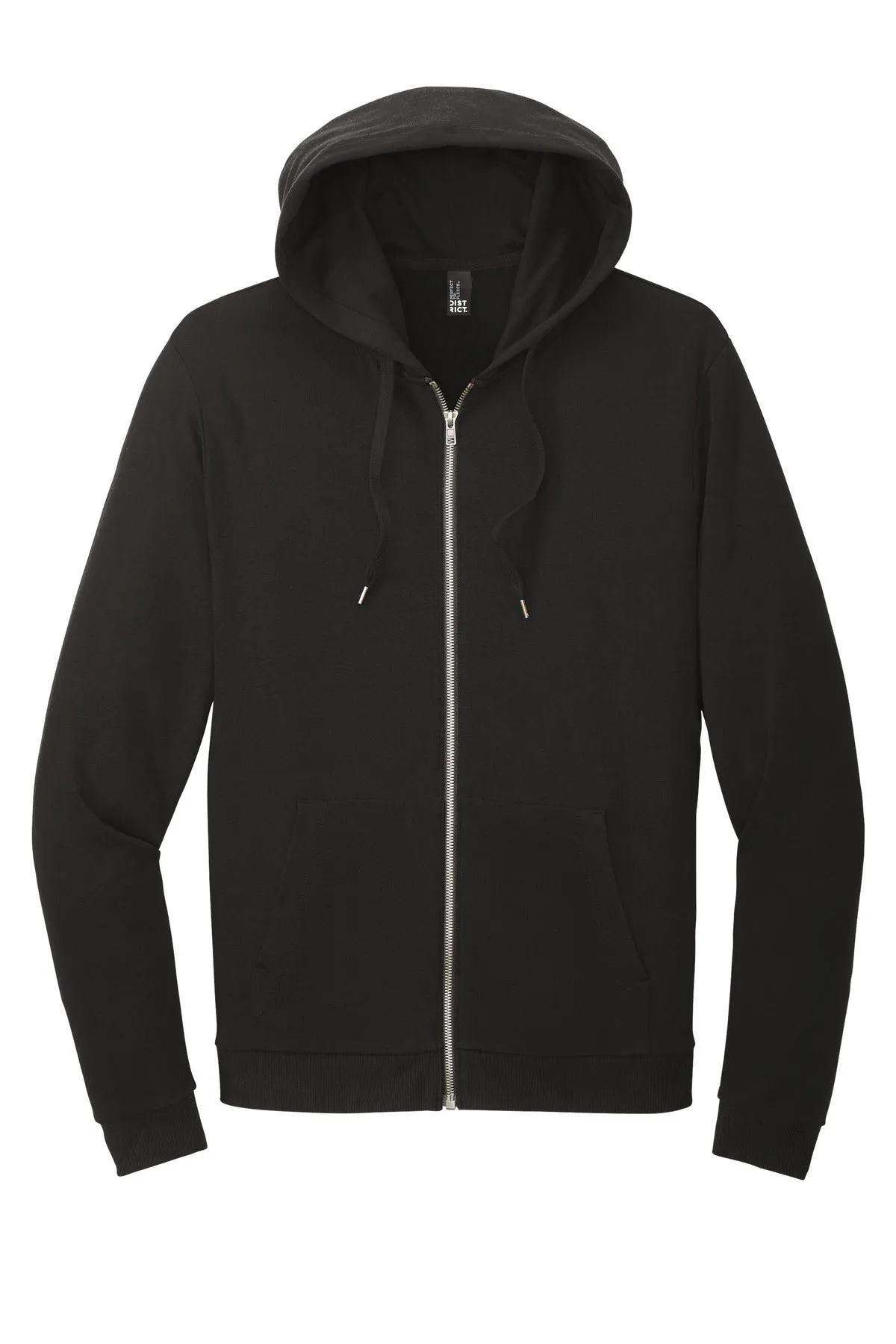 District Perfect Tri Fleece Full-Zip Hoodie DT1302