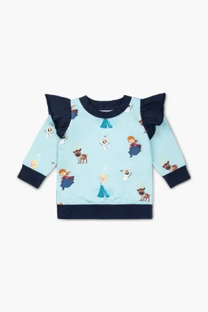 Double Ruffle Sweatshirt_Disney's Frozen