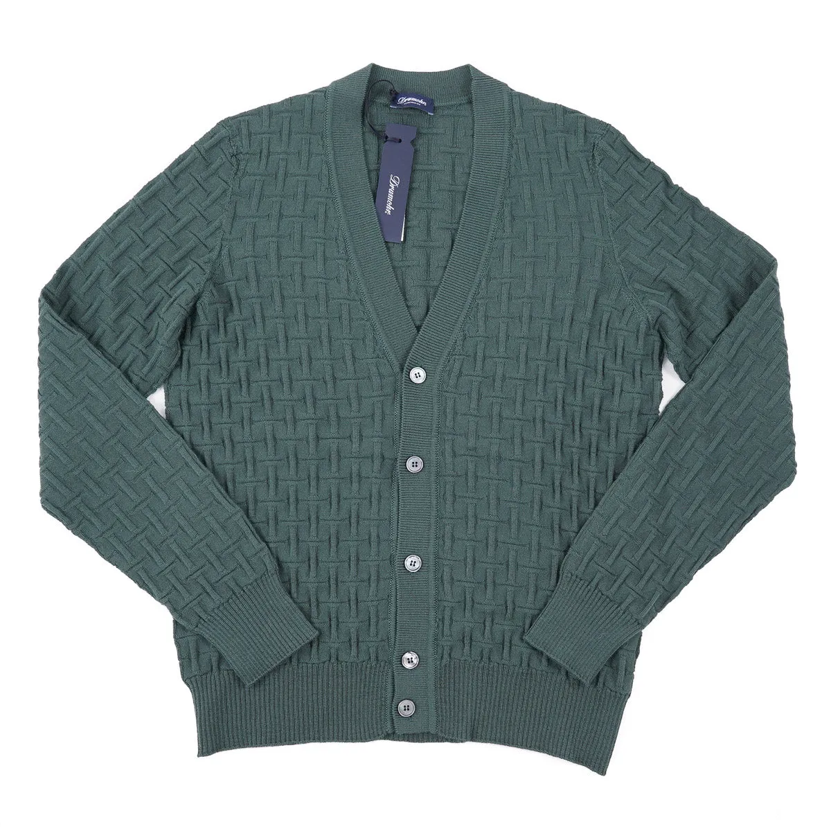 Drumohr Merino Wool Cardigan Sweater