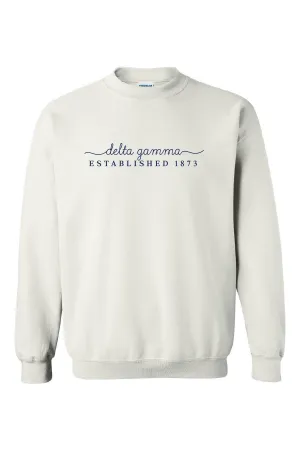 Established Script Crewneck