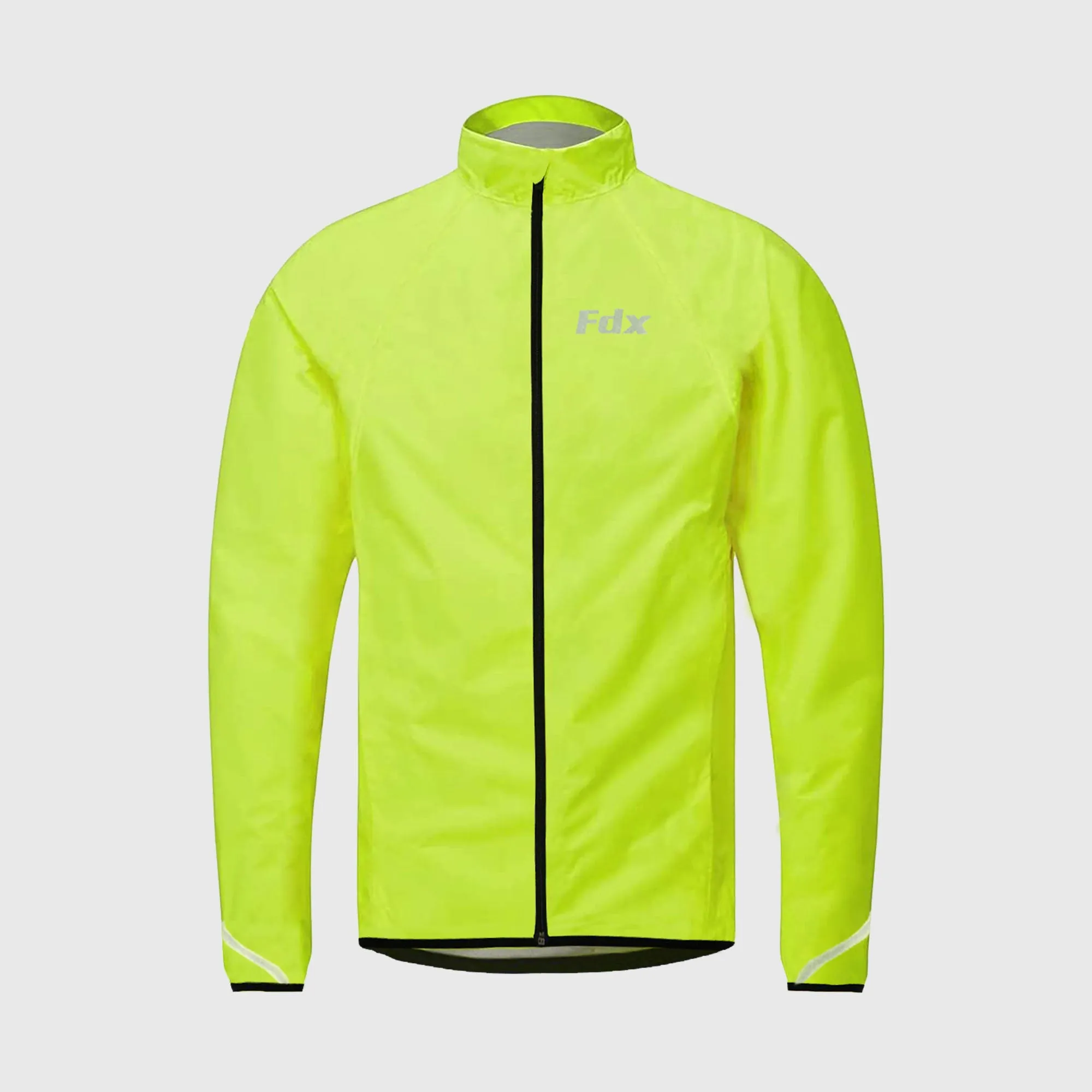 Fdx J20 Yellow Windproof & Waterproof Men's & Boy's Cycling Jacket