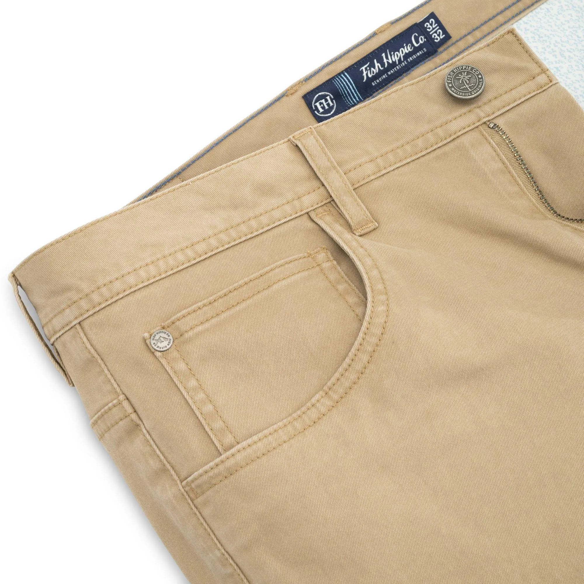 Fish Hippie Dunewalk Casual 5 Pocket Pant