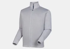 Footjoy Full Zip Jersey Knit Midlayer w Ribbed Sleeves 24799