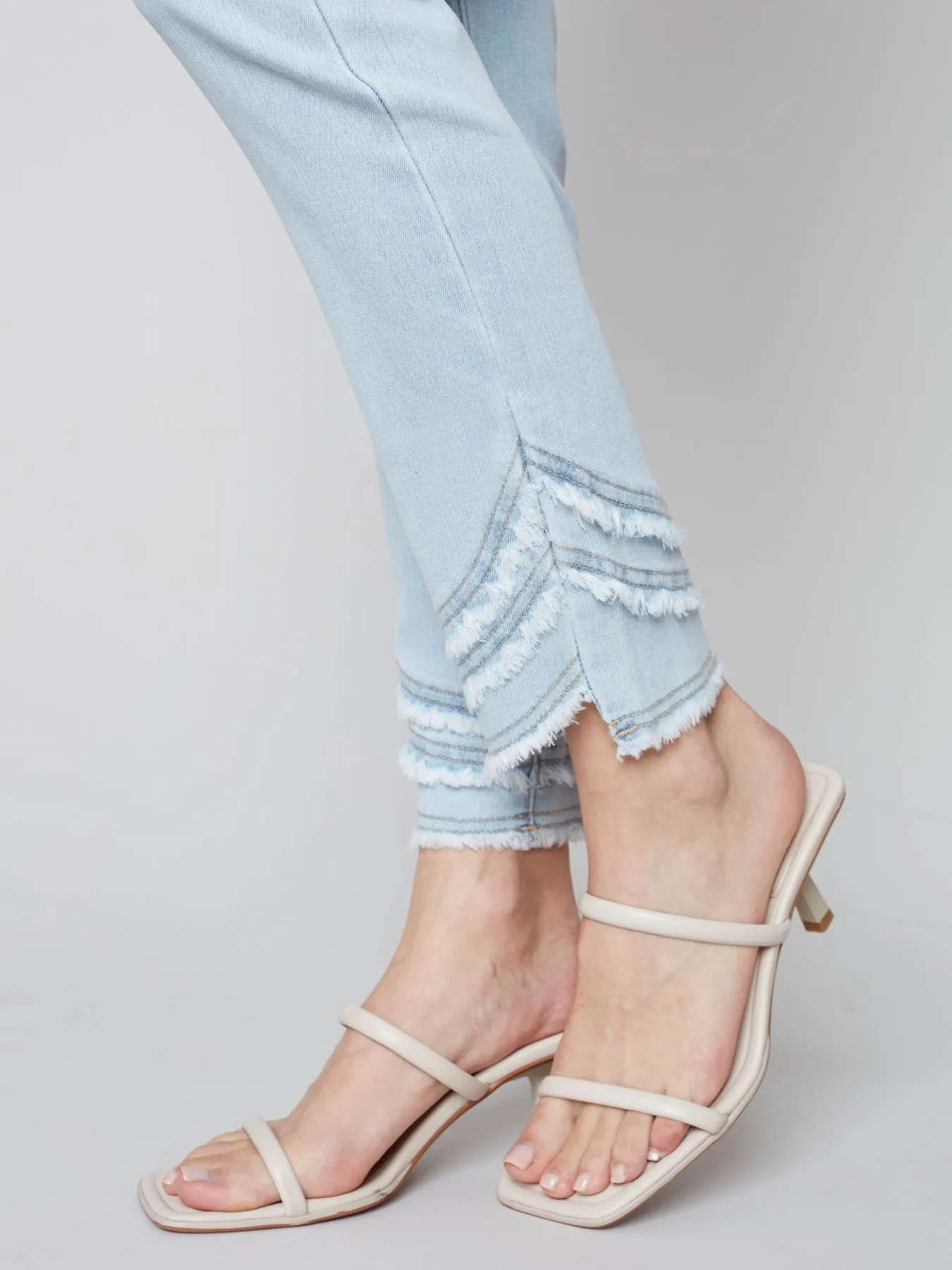 Frayed Hem Denim