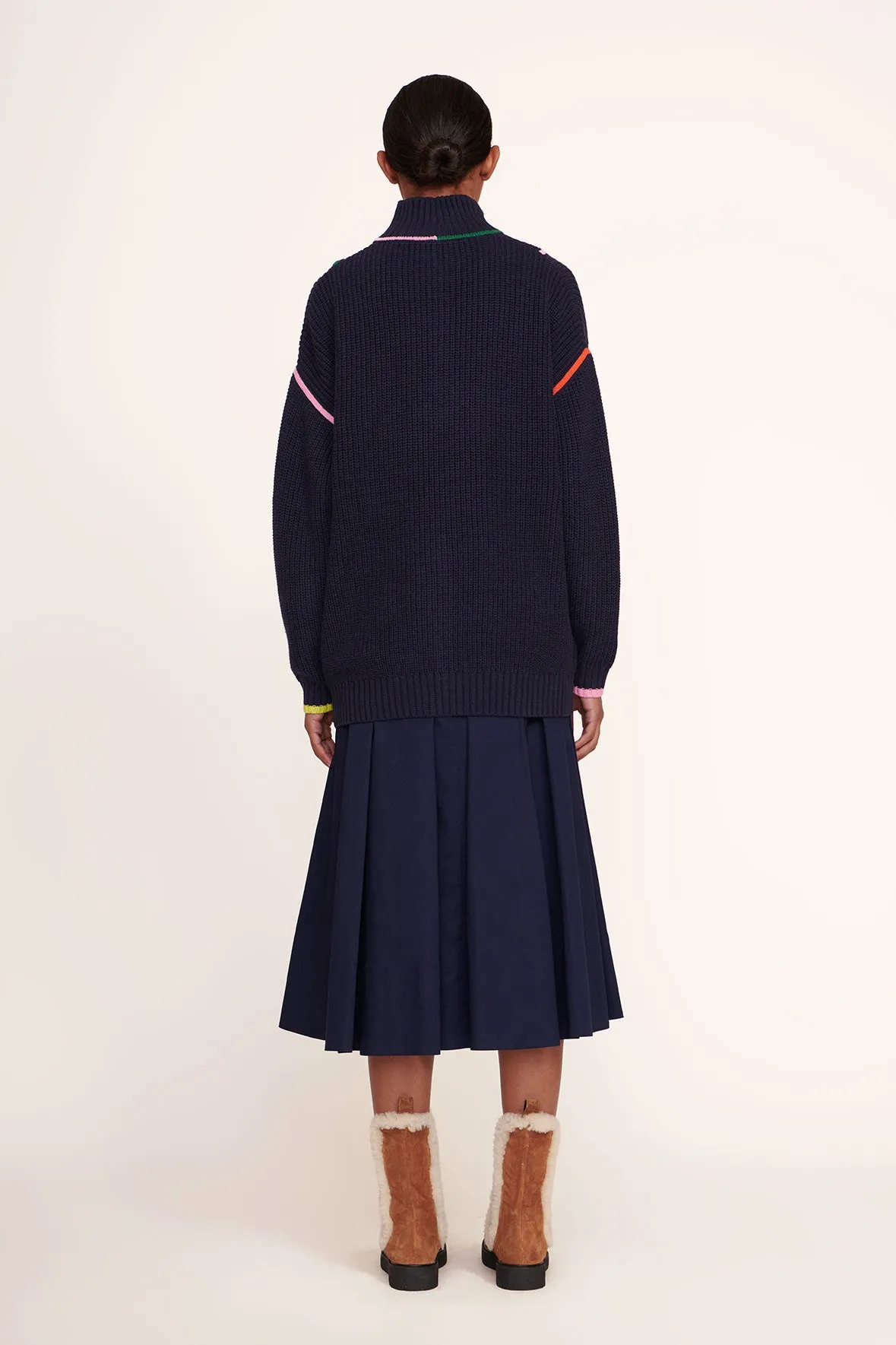 HAMPTON SWEATER | NAVY MULTI