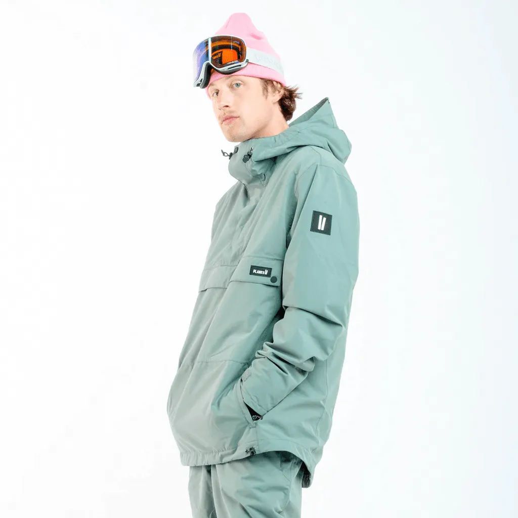 Happy days anorak jacket - Sage green