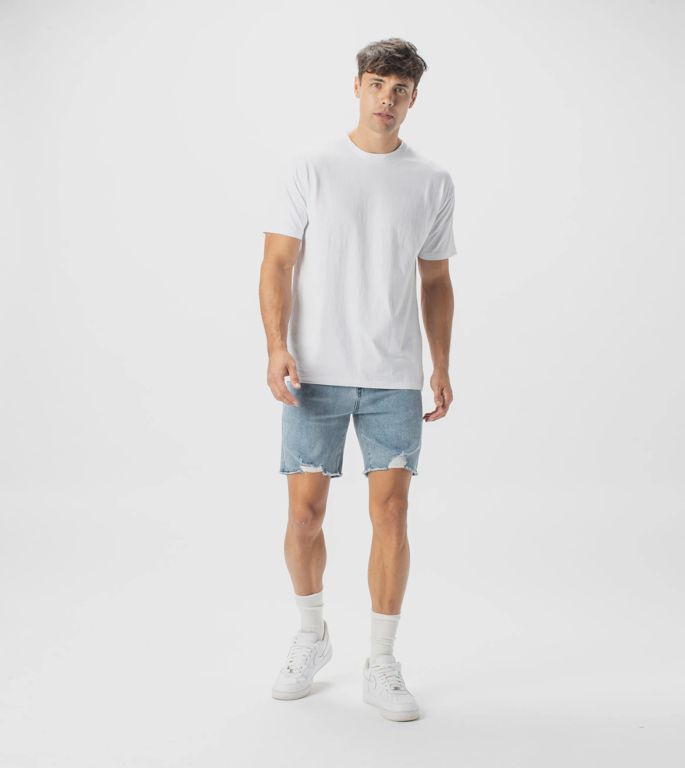 Joe Blow Denim Short Mineral Blue