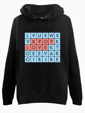 KPOP LOVE Wordle Hoodie