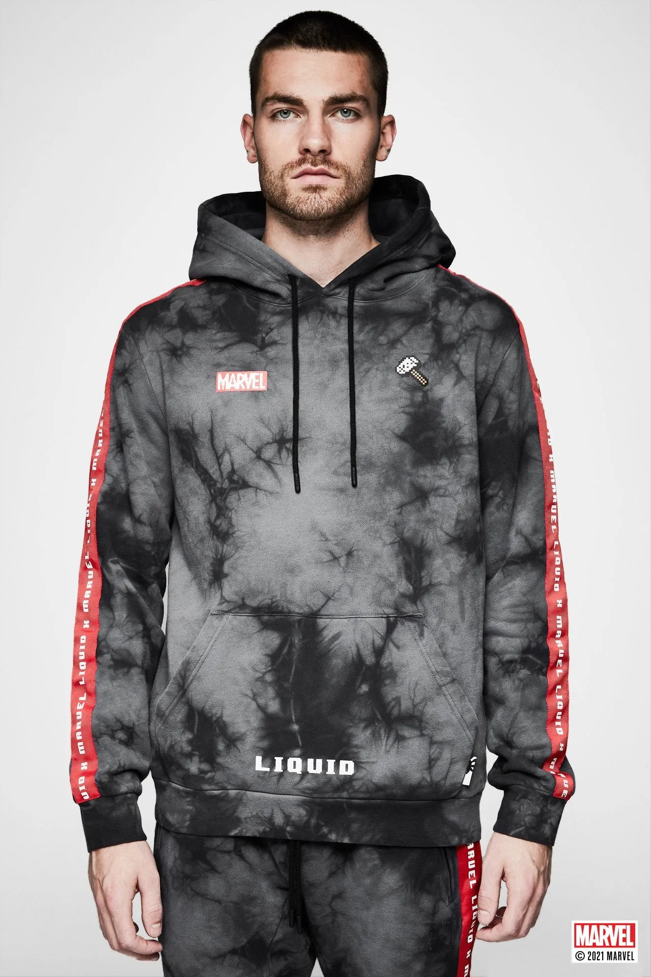 LIQUID x MARVEL RETRO THOR HOODIE