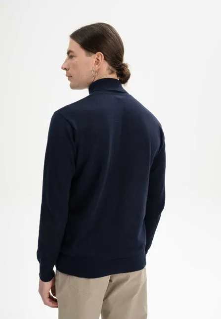 MELAWEAR Kanja turtleneck navy men