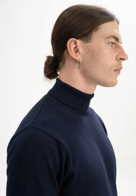 MELAWEAR Kanja turtleneck navy men