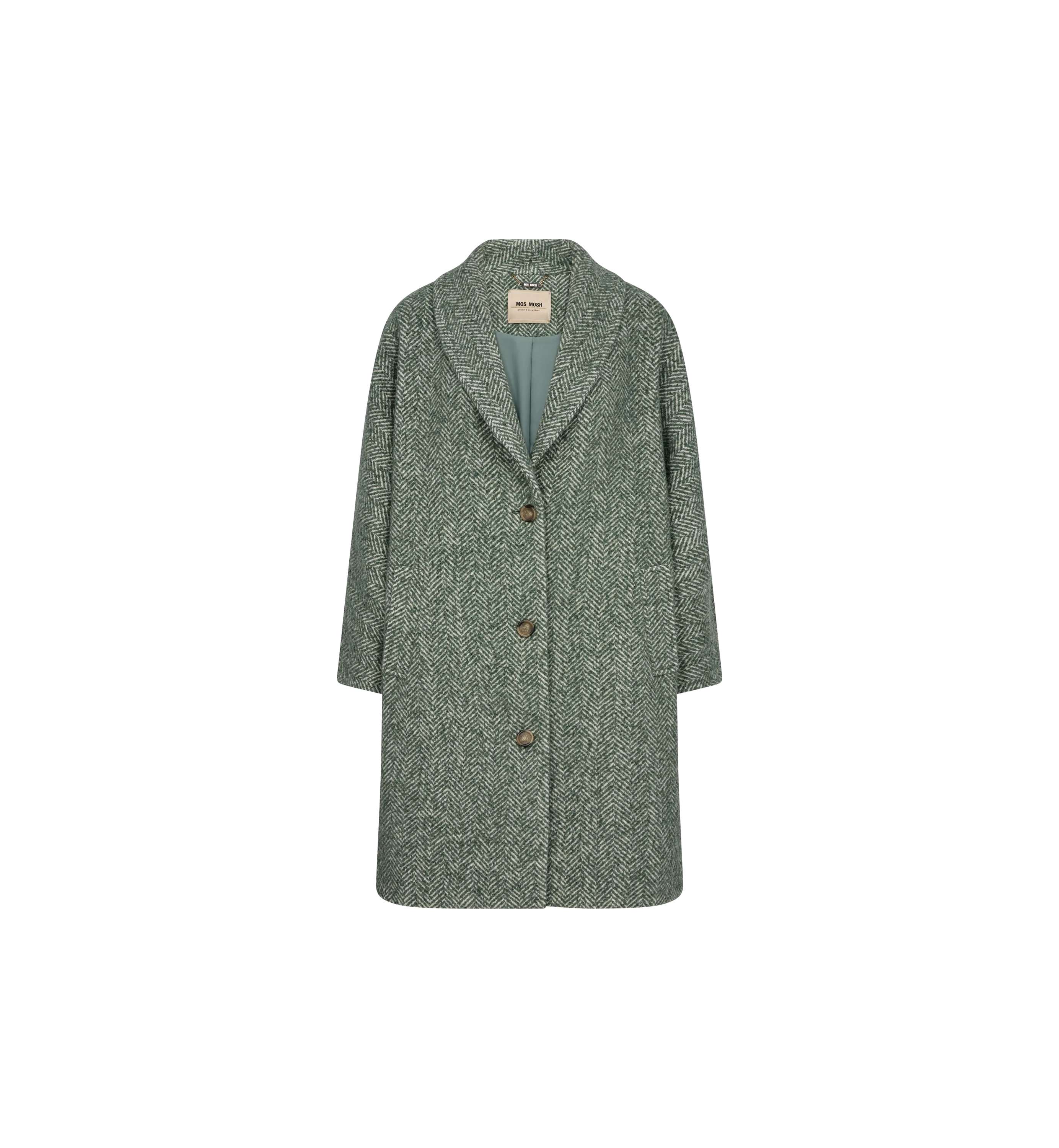 MMAdelaide Herringbone Wool Coat