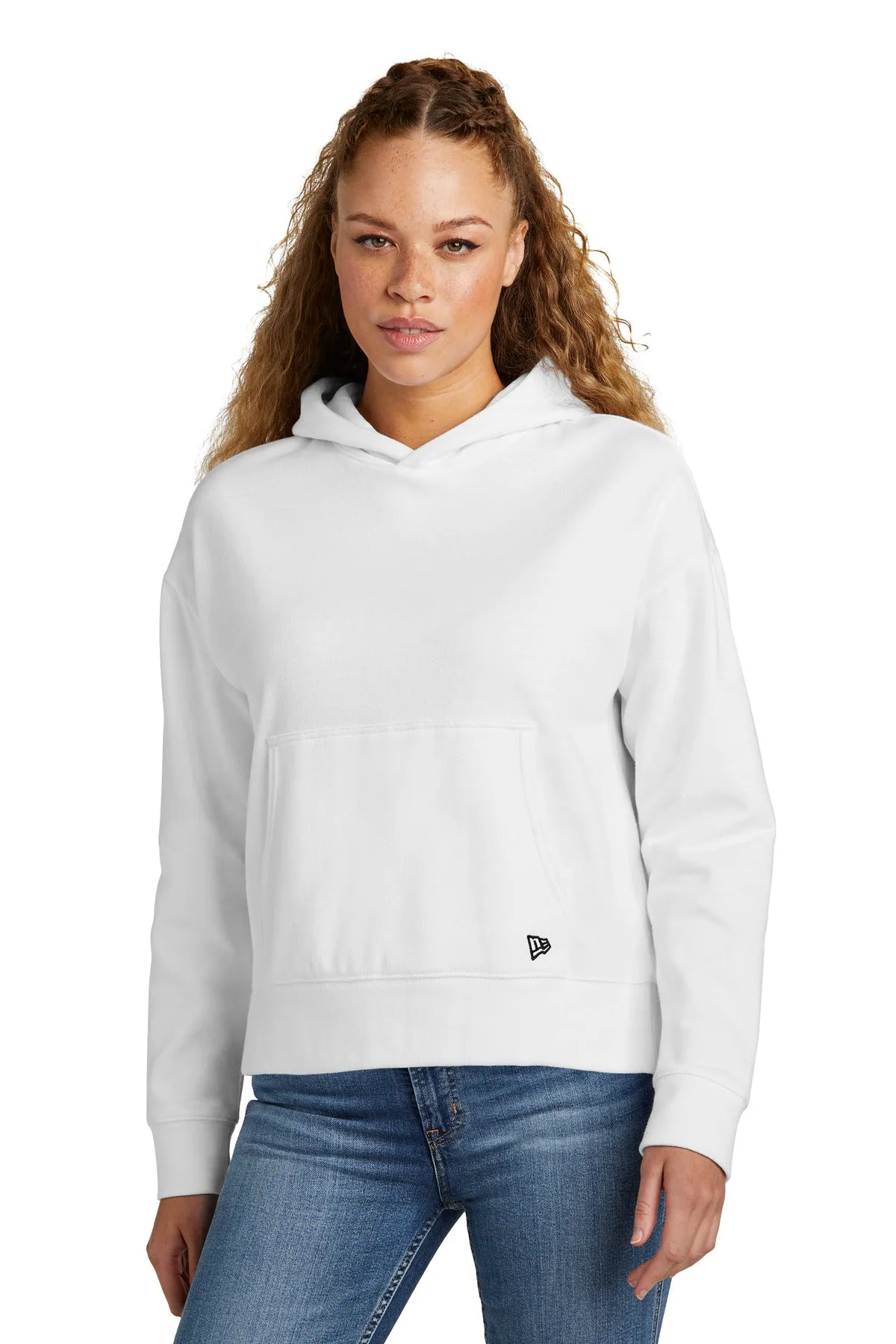 New Era Ladies Comeback Fleece Pullover Hoodie LNEA550