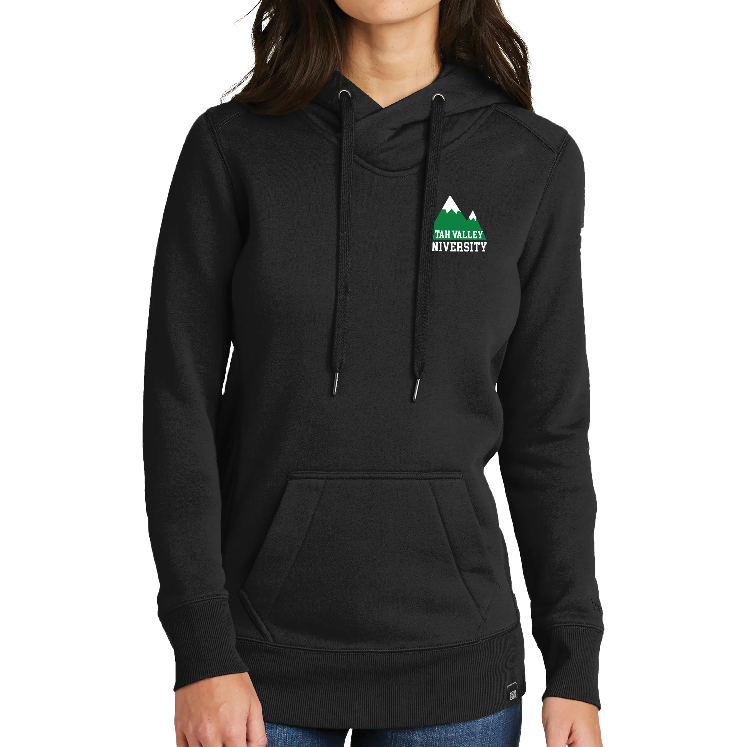 New Era Ladies French Terry Pullover Hoodie - Mountain