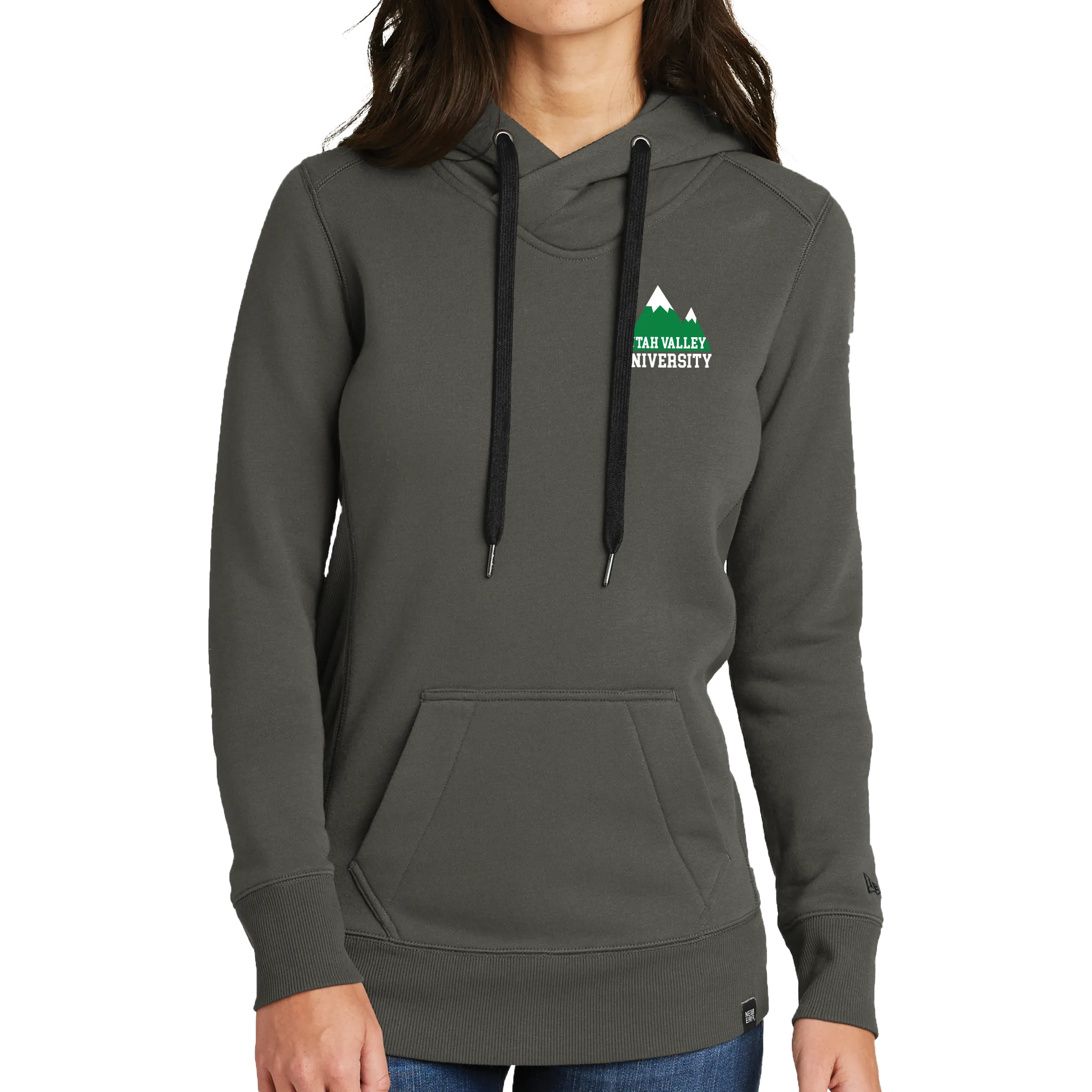 New Era Ladies French Terry Pullover Hoodie - Mountain