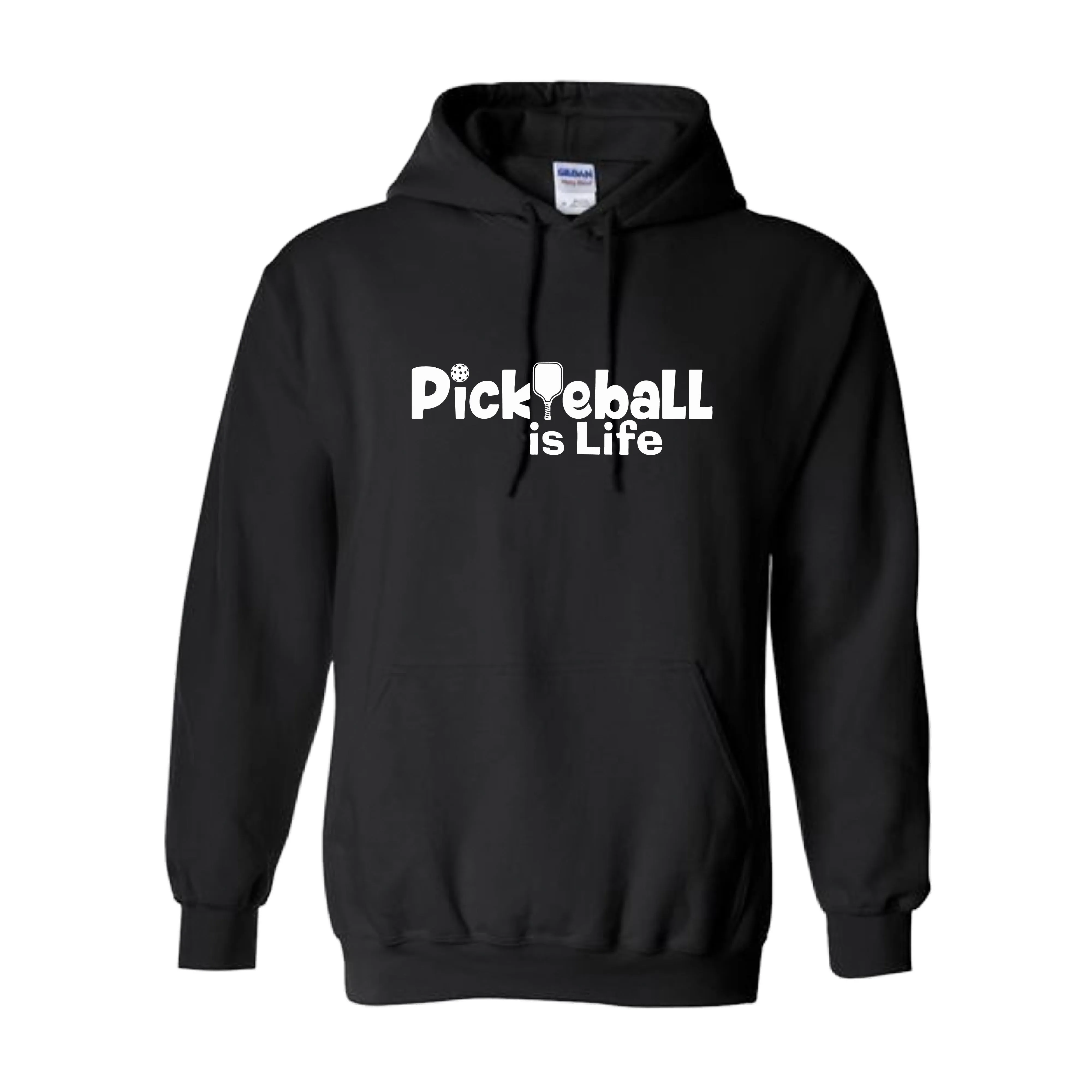 Pickleball Is Life | Unisex Hoodie Pickleball Sweatshirt | 50% Cotton 50% Polyester