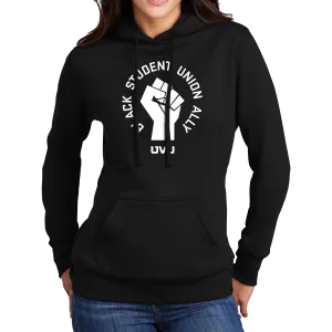 Port & Company ® Ladies Core Fleece Pullover Hooded Sweatshirt - Black Student Union Ally