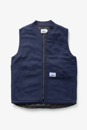 Power Goods - Canvas Work Vest - Navy Blue