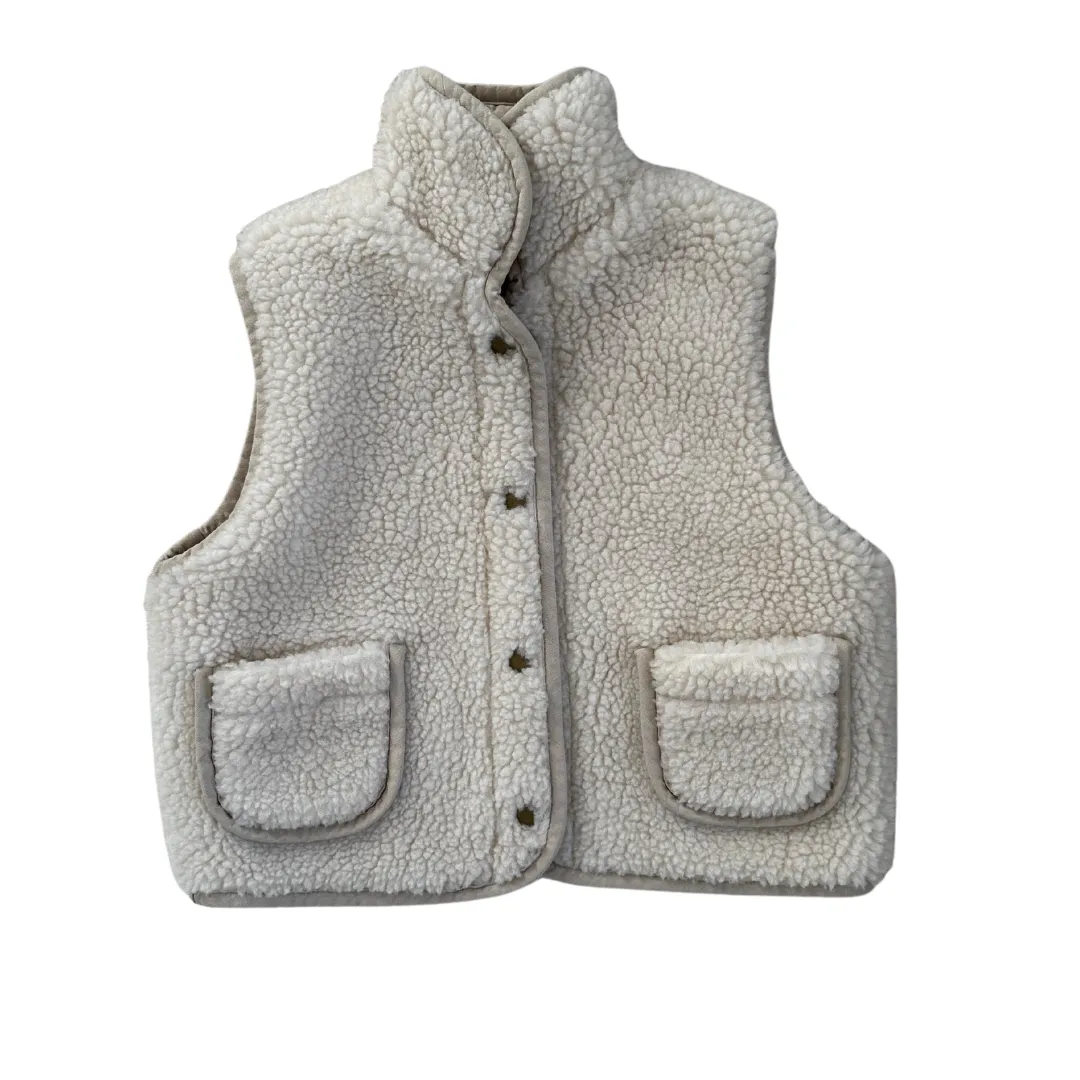 *PRE-ORDER* Reversible Teddy Body Warmer - Stone