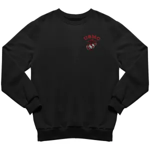 Red USMC EGA Embroidered Sweatshirt