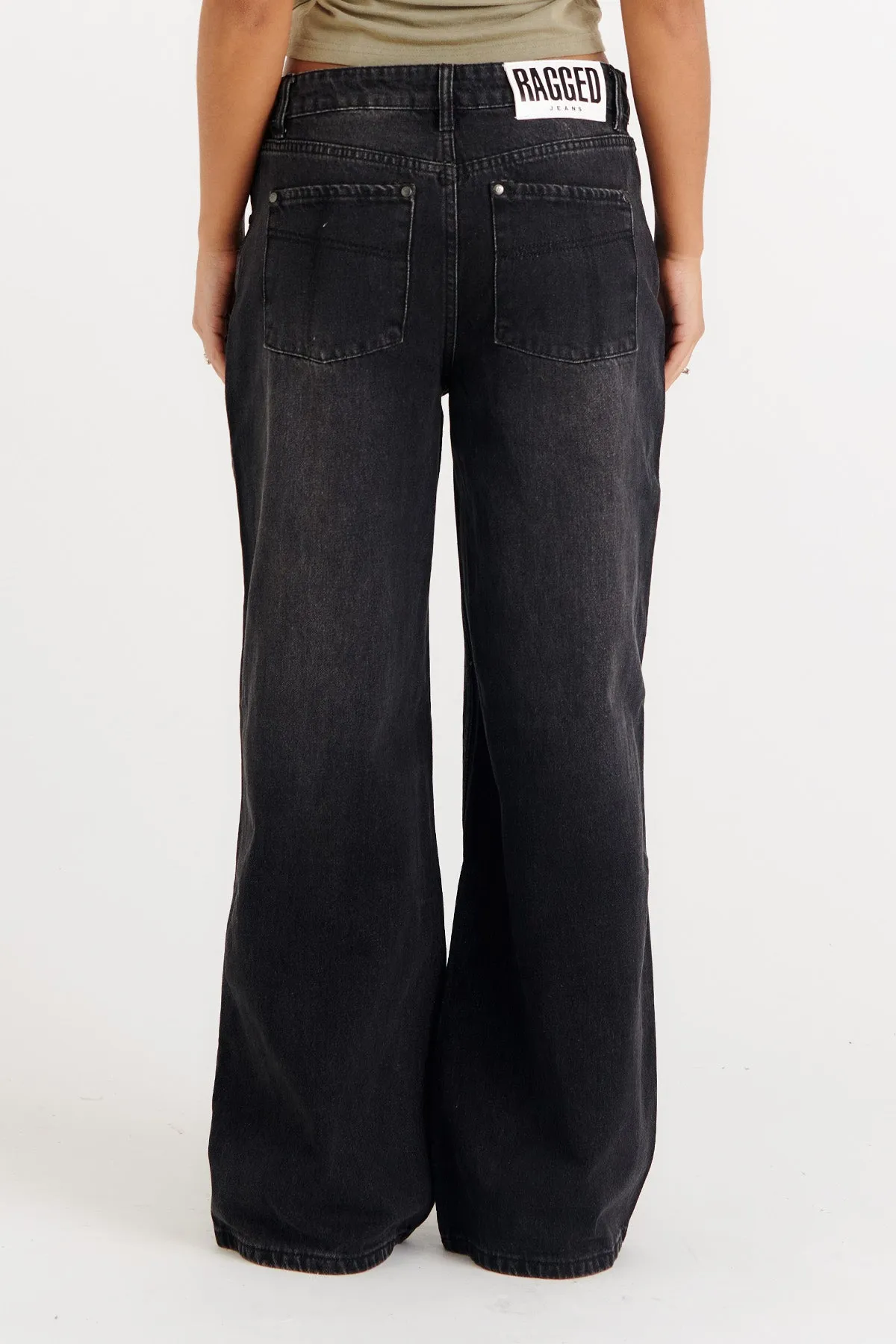 Release Jean Faded Black